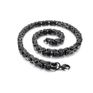 Stainless Steel Byzantine Necklace